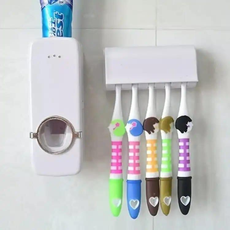 Toothbrush and Brush Holder