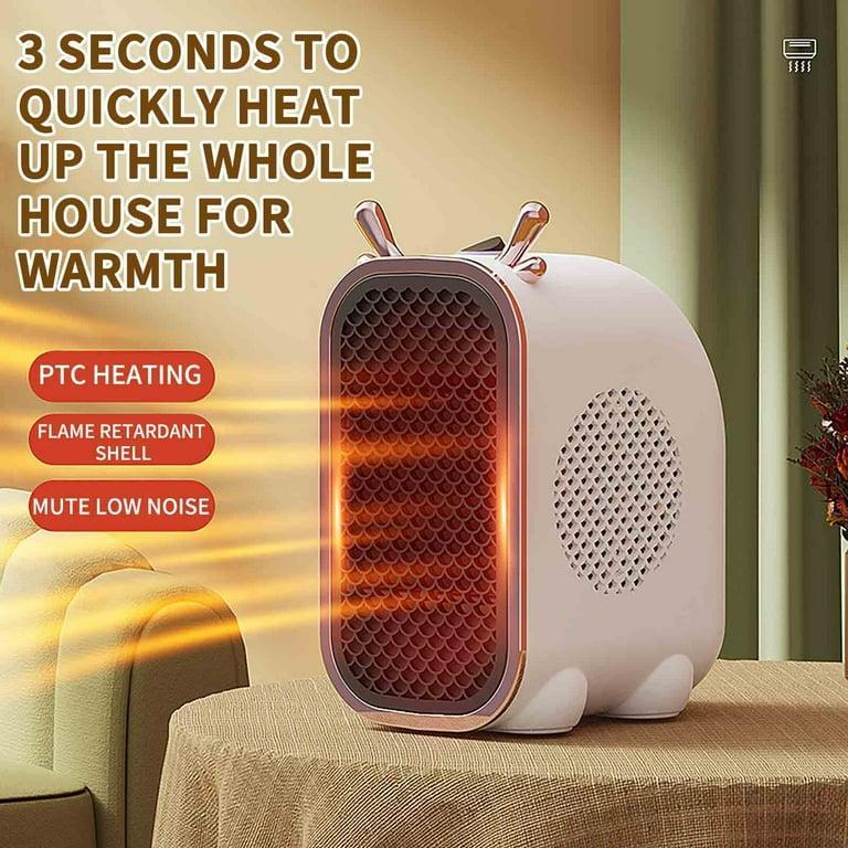 Portable Electric Heater 800W (White)