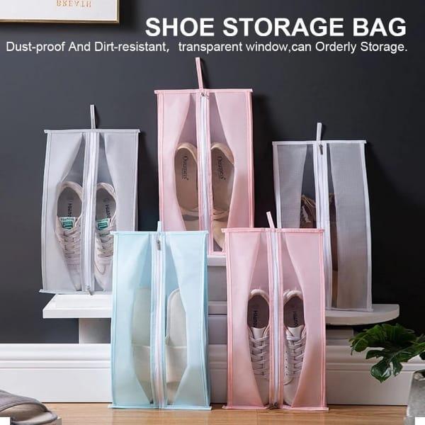 Shoe Bag With Zip  ( Pack of 3 )