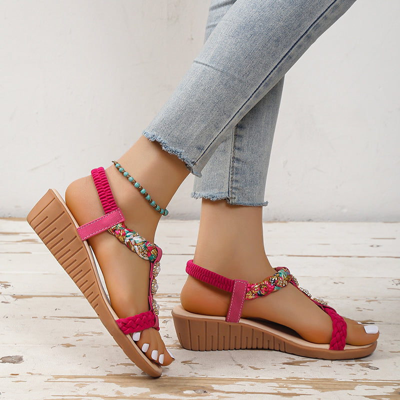 Bohemian Braided summer Sandal.