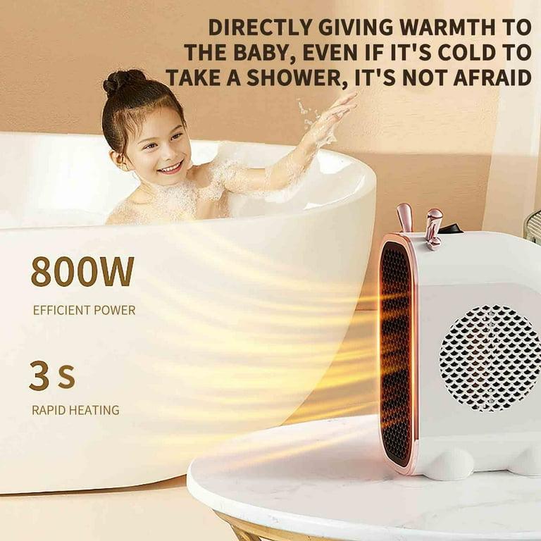 Portable Electric Heater 800W (White)