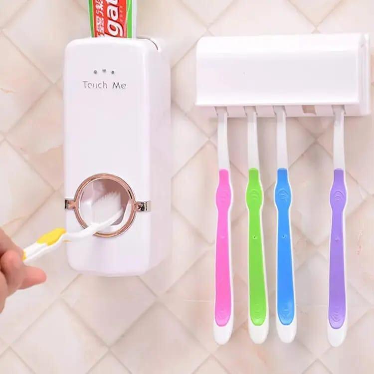 Toothbrush and Brush Holder