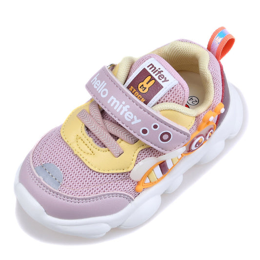 Baby breathable mesh sports shoes