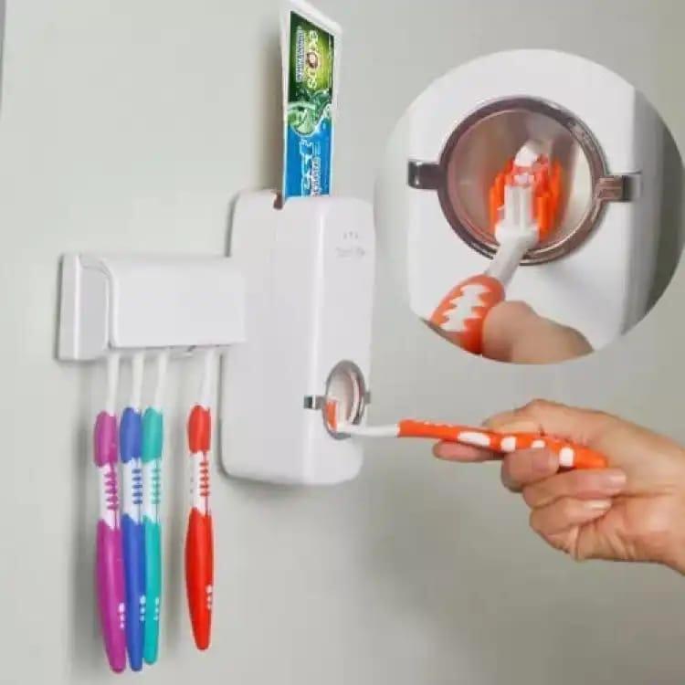 Toothbrush and Brush Holder