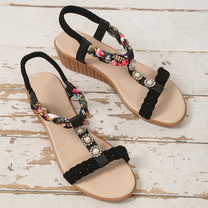 Bohemian Braided summer Sandal.