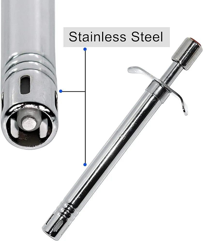 Stainless Steel Lighter+Knife ( Pack of 2 )