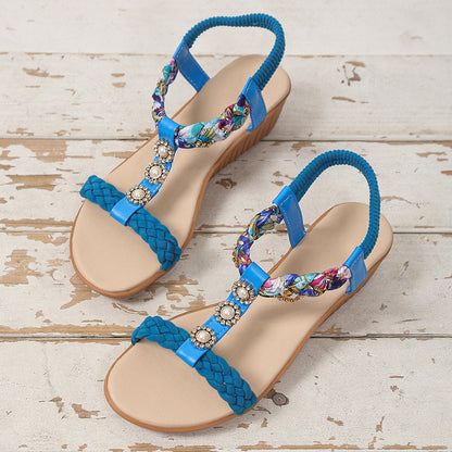 Bohemian Braided summer Sandal.