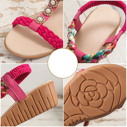 Bohemian Braided summer Sandal.