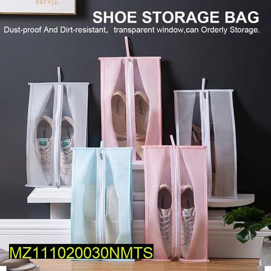 Shoe Bag With Zip  ( Pack of 3 )