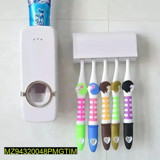 Toothbrush and Brush Holder