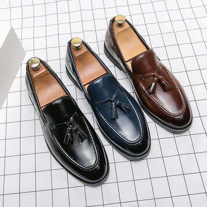 Men's Tassel Slip-on Shoes Young Men.