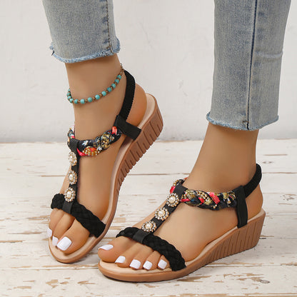 Bohemian Braided summer Sandal.