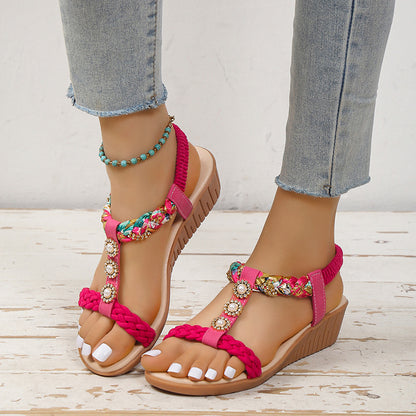 Bohemian Braided summer Sandal.