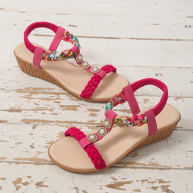 Bohemian Braided summer Sandal.